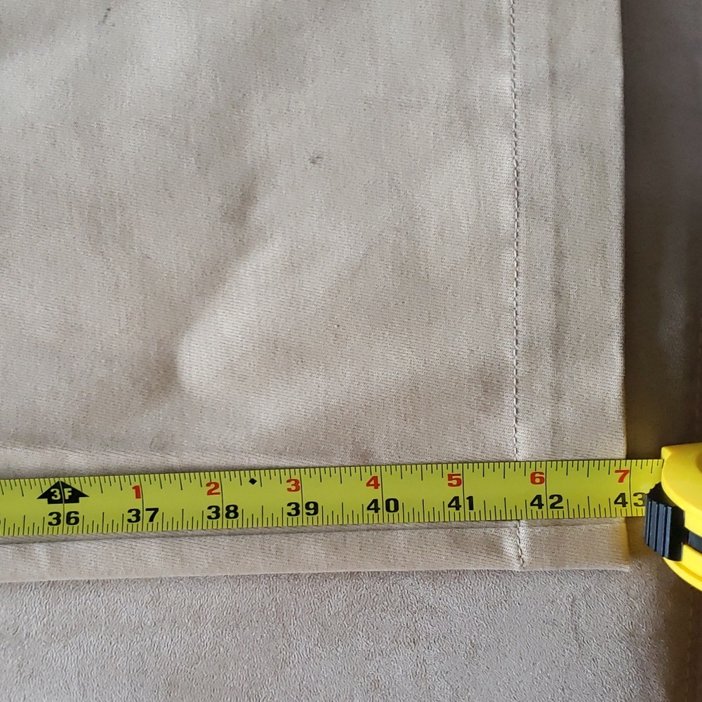Talbot's heritage pants khaki tan size 24W. Heavy fabric. - Picture 9 of 13